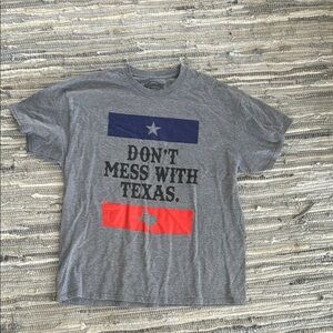Gray Texas Graphic Kids T-Shirt